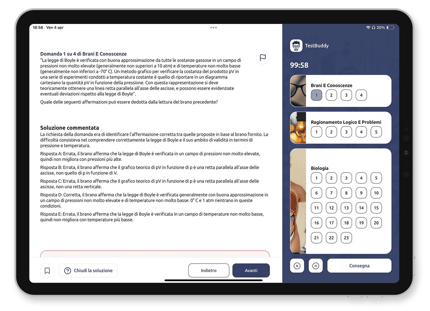 Spiegazioni dettagliate